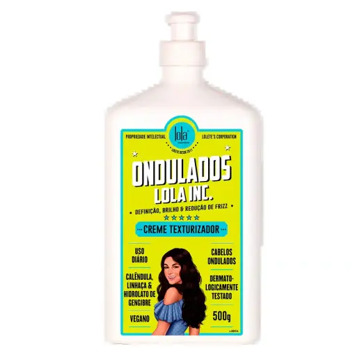 Lola Cosmetics, Ondulados Lola Inc., Hair Cream Treatment, Texturizing, 500 ml
