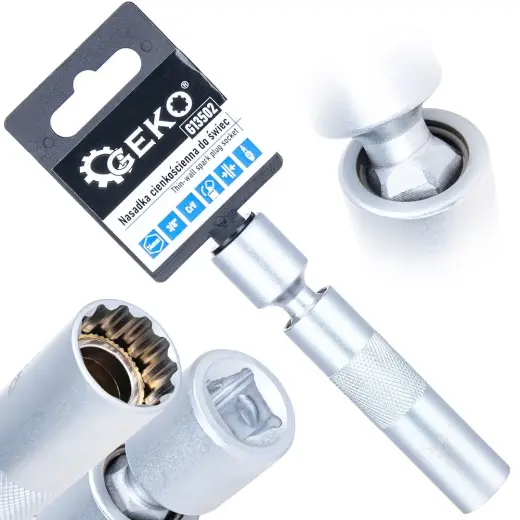 3/8" 14mm õhukese seinaga süüteküünla padrun kardaaniga