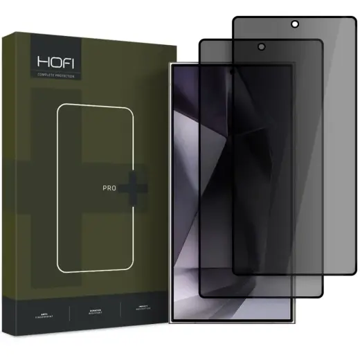 HOFI ANTI SPY karastatud klaas telefonile Samsung Galaxy S25 Ultra (privaatsusefekt)