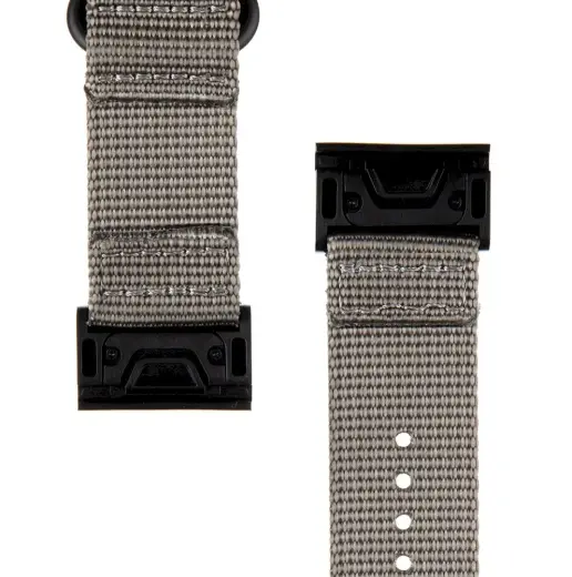 Tactical 677 Nylon Band for Garmin Fenix 5X|6X QuickFit 26mm Grey