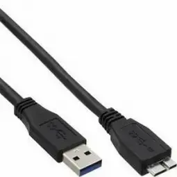 Brackton datu pārraides un uzlādes vads | USB-A uz Micro USB | 2m | melns