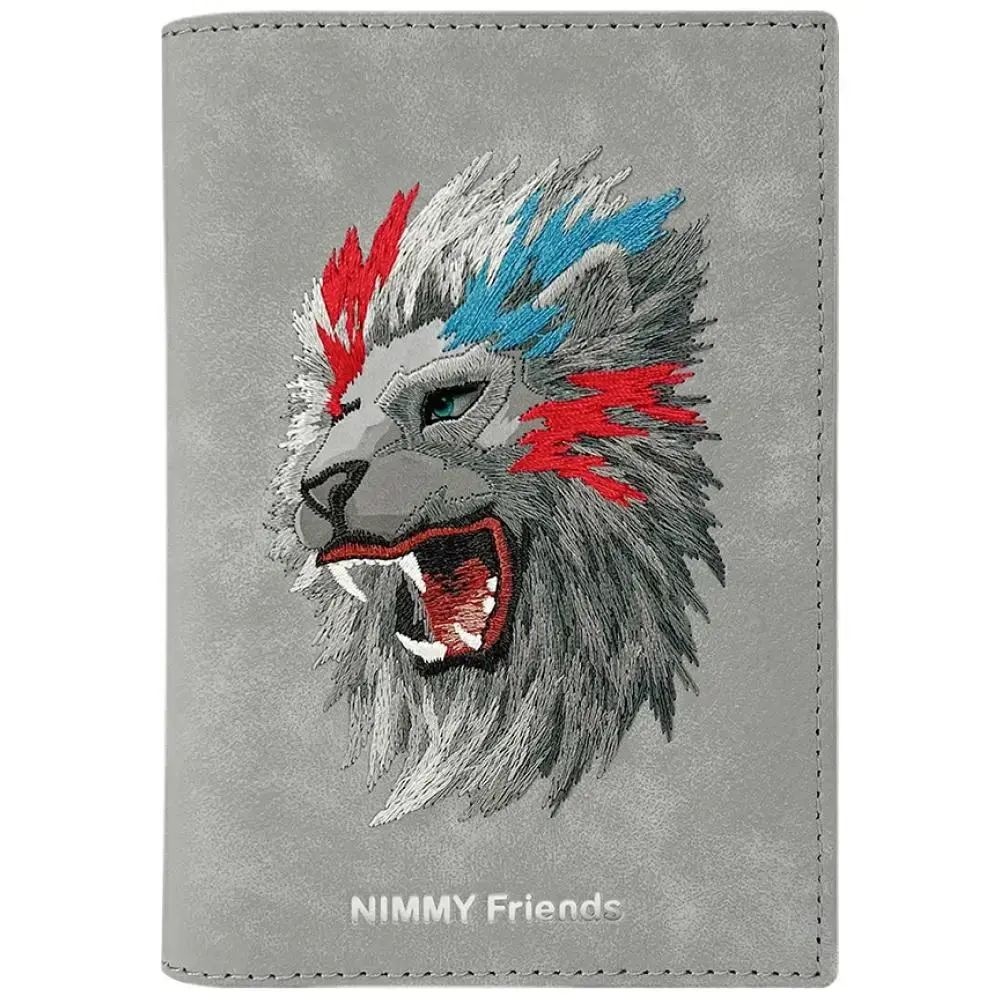 Passport case Nimmy wallet Raptor    Lion grey