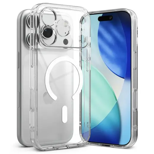 Ringke Fusion Magnetic MagSafe Case for iPhone 17 Pro - Clear