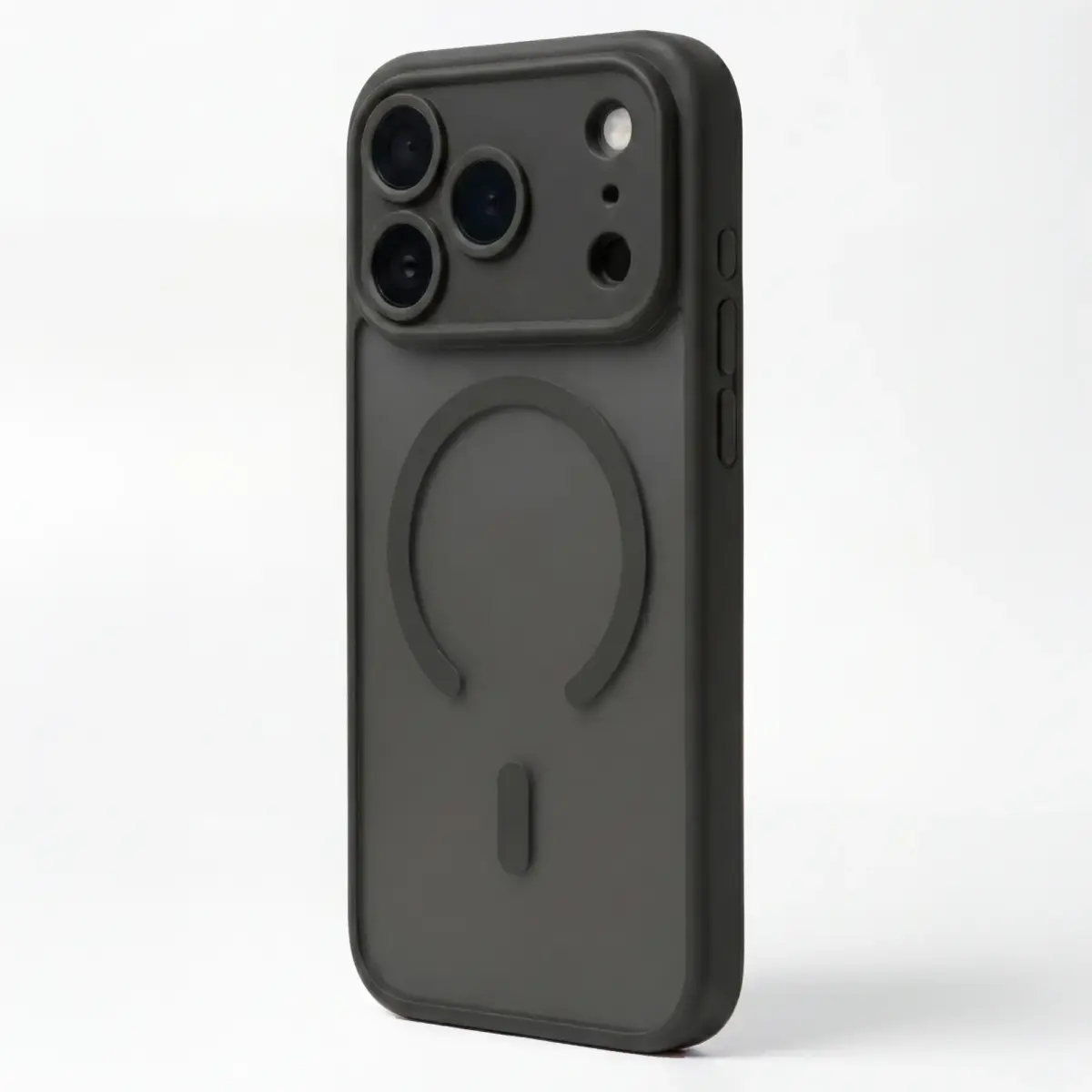Mag Matt чехол с поддержкой MagSafe для телефона Samsung Galaxy S25 Ultra (S938) чёрный