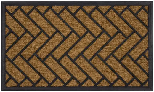 Doormat 45x75cm herringbone