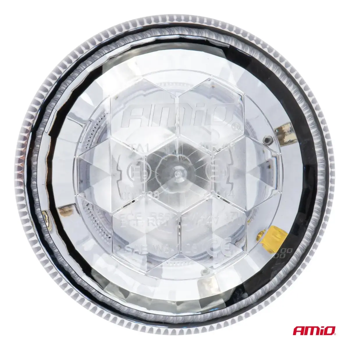 LED Warning Lamp W25p Flex PIPE R65 R10 24LED 12/24V IP66 AMIO-03338