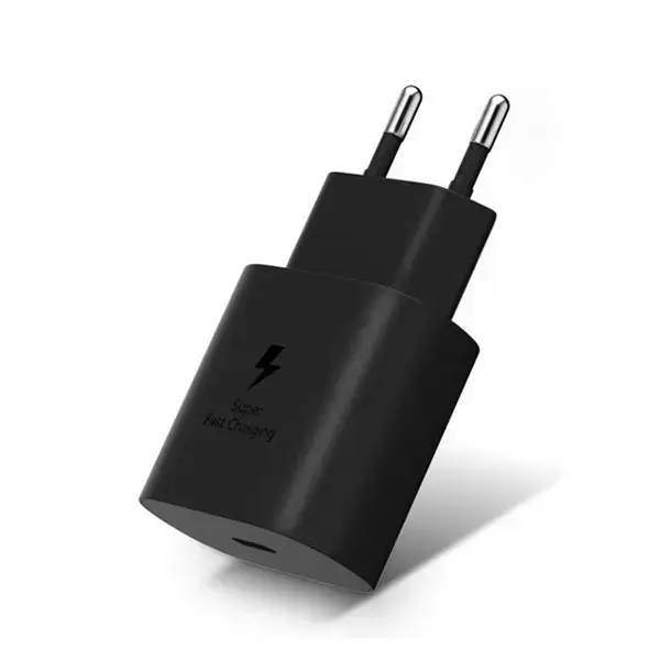 WALL CHARGER 3.6A 25W BLACK PD TYPE-C