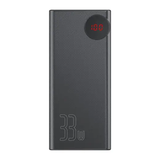 Baseus Mulight PPMY-01 Портативный аккумулятор 30000 mAh | 33W | 12V | 3A Черный