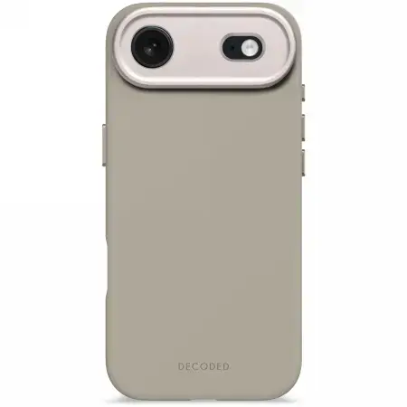 Decoded AntiMicrobial Silicone Backcover MagSafe Case for iPhone 17 Air - Beige