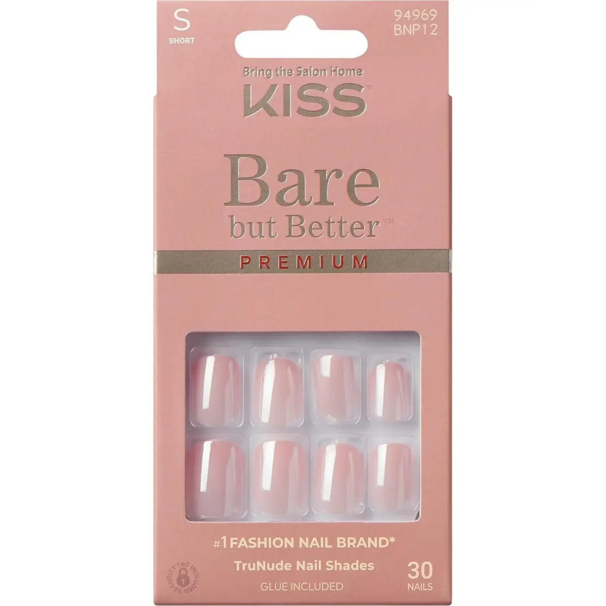 KISS Bare but Better Premium Press on Glue Nails - Intro