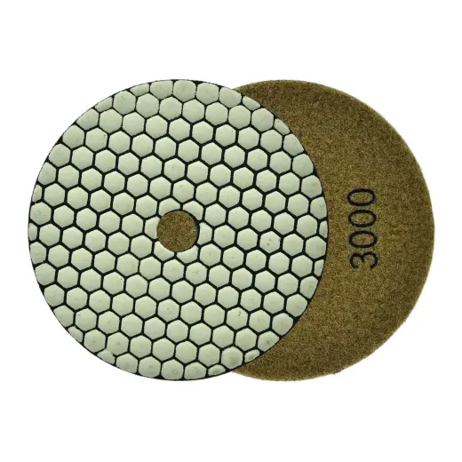 Dimanta disks sausai pulēšanai 125mm 3000 keramikai