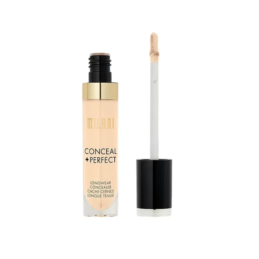Milani Conceal + Perfect, Long-Wearing Cream Concealer, 115, Light Nude, 5 g