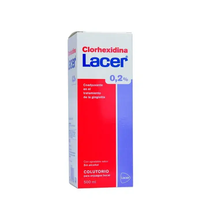 Lacer Mouthwash Clorhexidina 0,2% 500ml