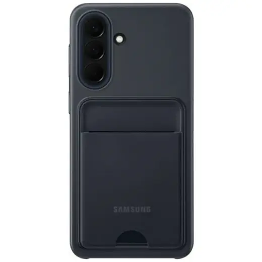 Samsung Card Slot knyginio tipo telefono dėklas Samsung Galaxy A57 (A576) juodas