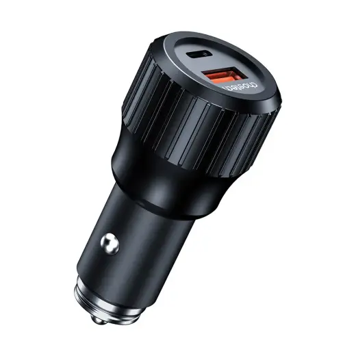 Choetech TC0010 car charger | 63W | PD | USB-C, USB-A | black