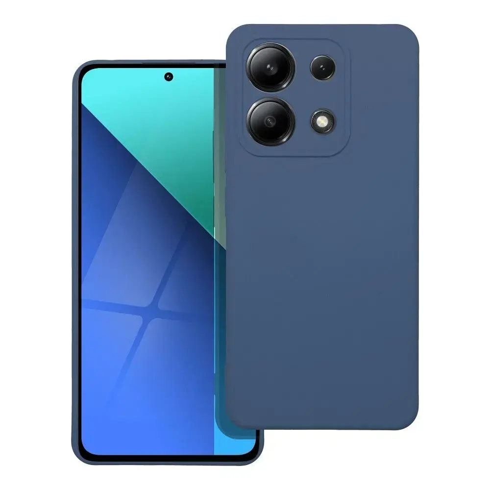 SILICONE case for XIAOMI Redmi Note 13 4G blue