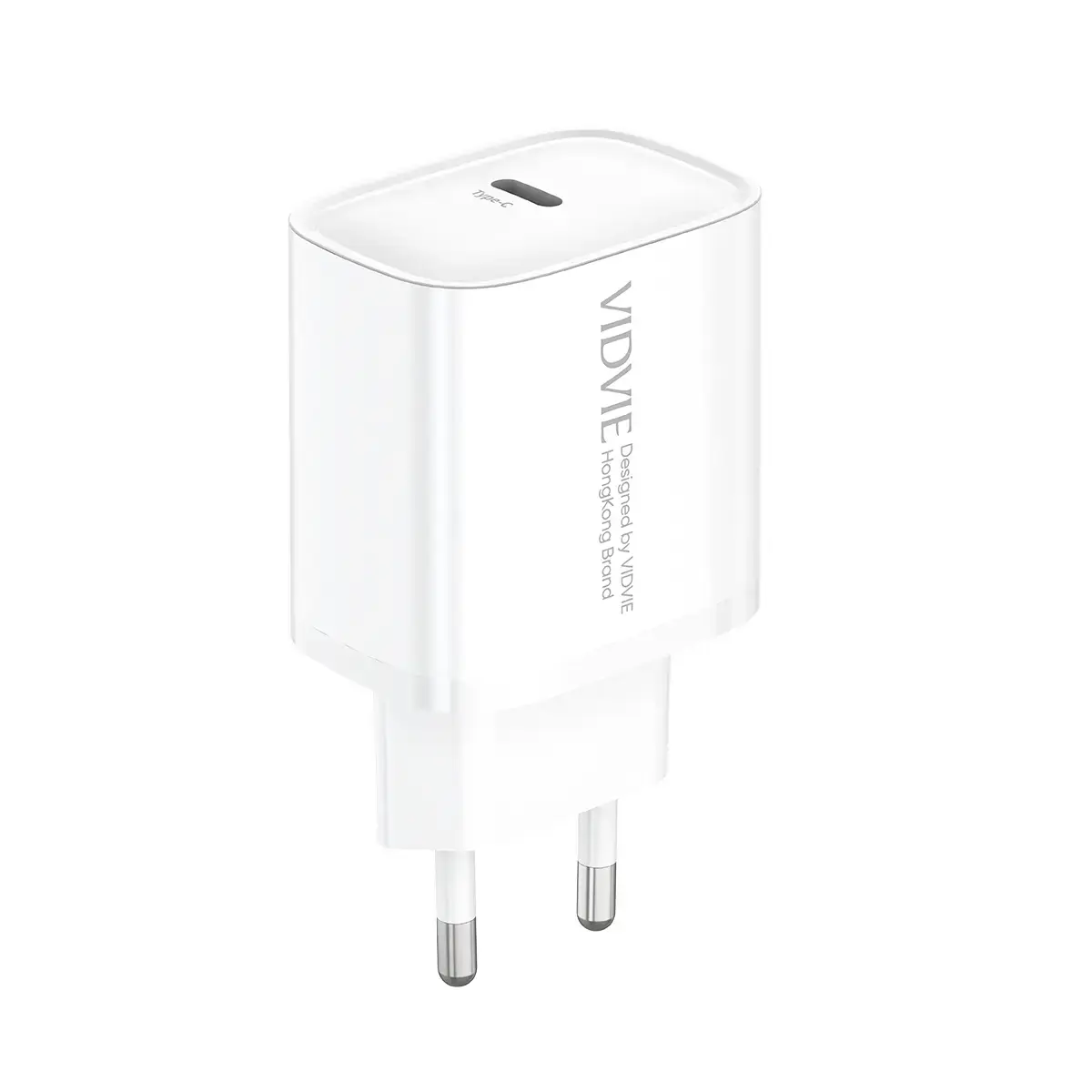 Vidvie PLE271 travel charger | 33W | PD, PPS | USB-C | white