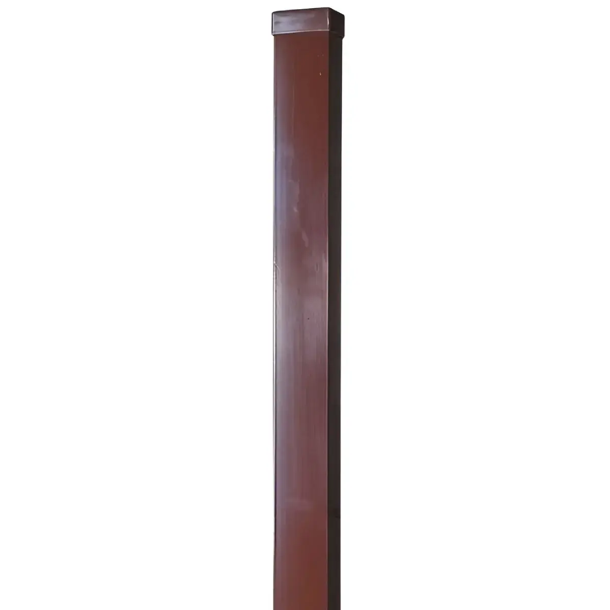Fence post square brown 1.8m 60x40x1.51mm