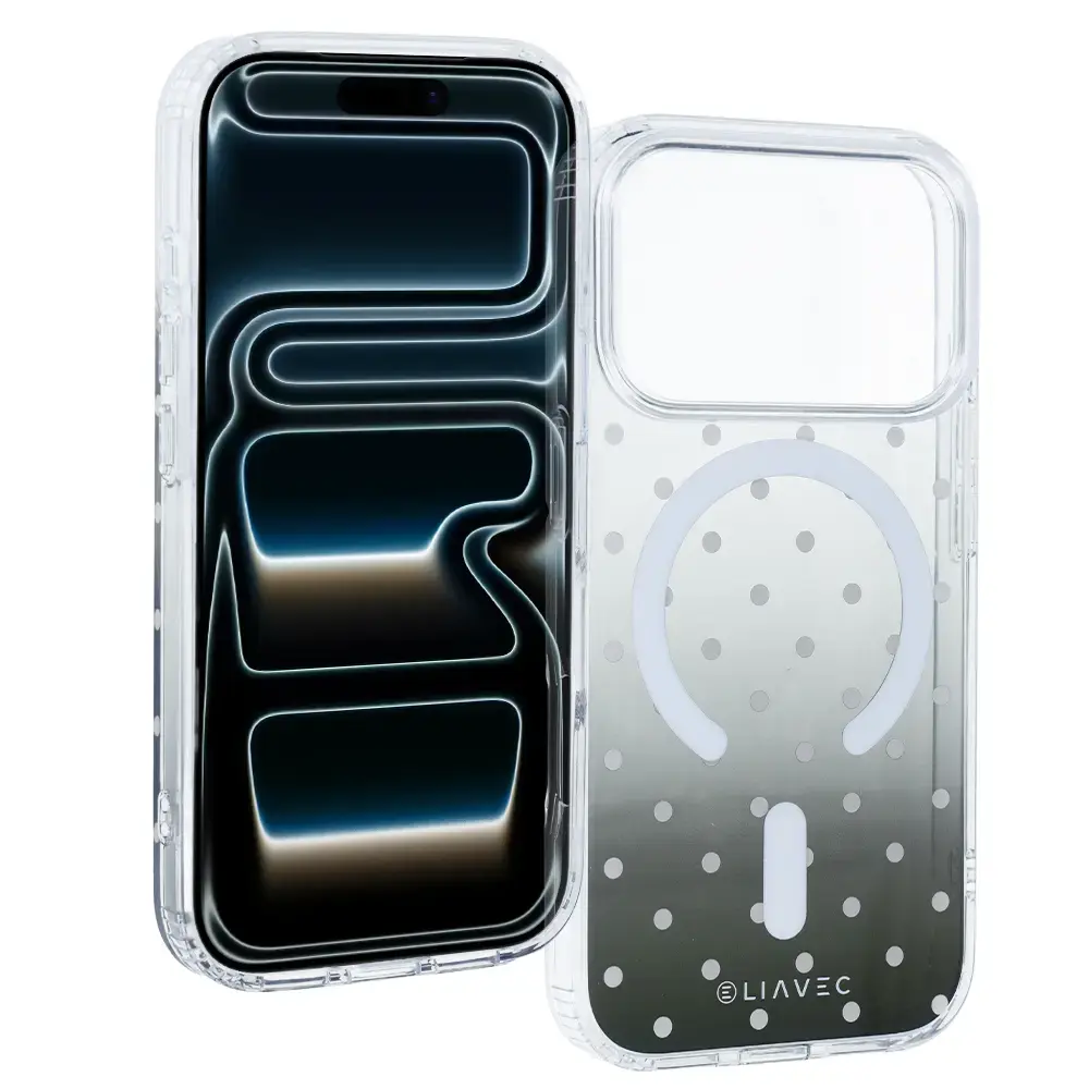 Liavec Bubble Case for iPhone 18 Pro/17 Pro black