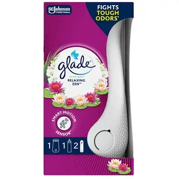 Glade Sense & Spray Relaxing Zen - Automatický osvěžovač vzduchu + náplň 18ml