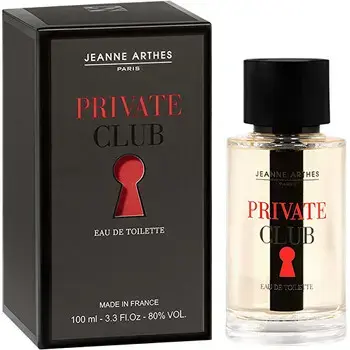 Jeanne Arthes Private Club (EDT) tualetes ūdens vīriešiem 100 ml