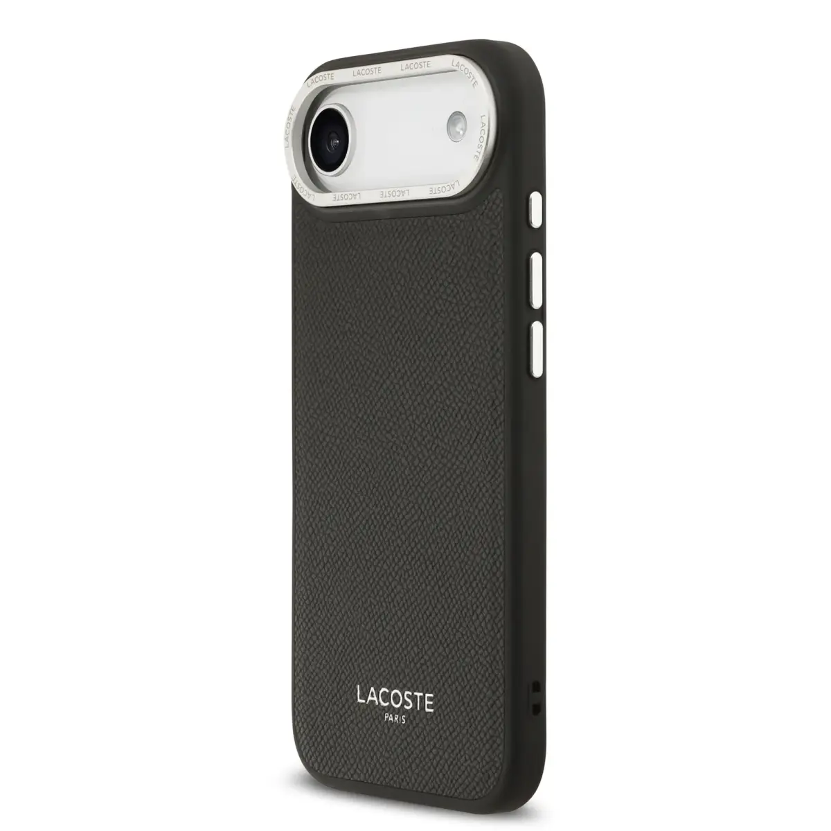 Lacoste PU Leather Champs Elysees MagSafe Case for iPhone Air Black