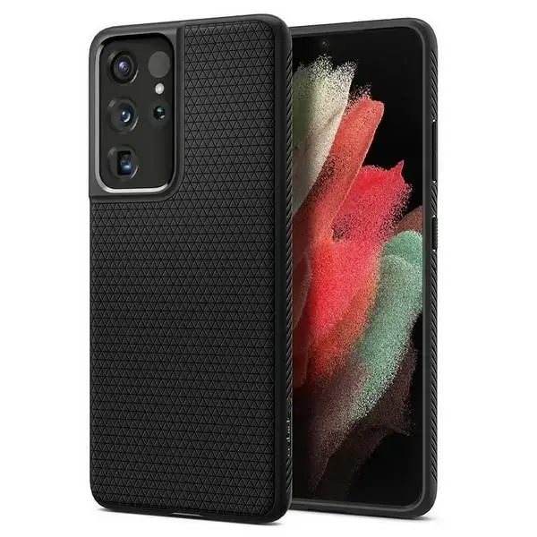 Case SPIGEN Liquid Air ACS02350 for Samsung Galaxy S21 Ultra - Matte Black