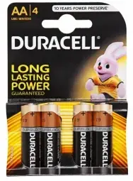 Duracell MN 1500 Basic AA (LR6) Blistera iepakojumā 4gb.