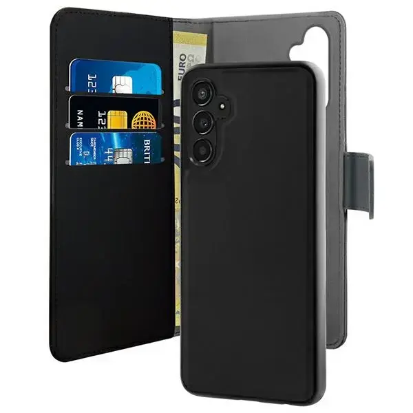 Puro Wallet Detachable Sam A54 5G A546 2w1 czarne|black PUSGA54BOOKC3BLK
