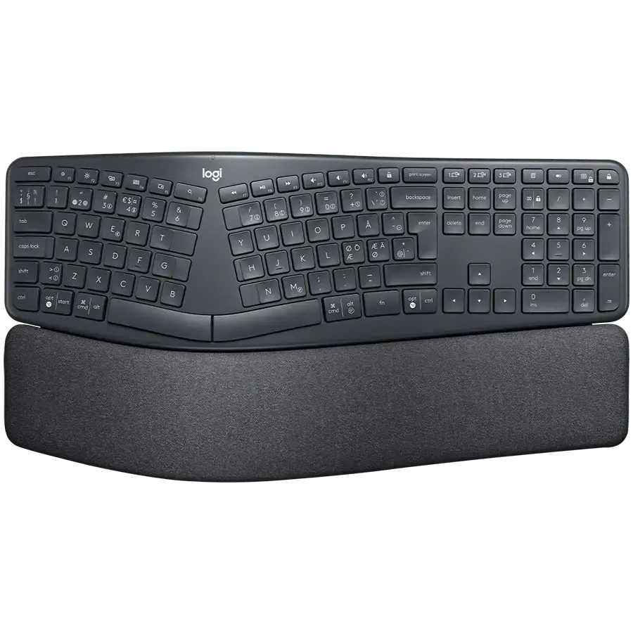 LOGITECH K860 ERGO Bluetooth keyboard - GRAPHITE - FRA