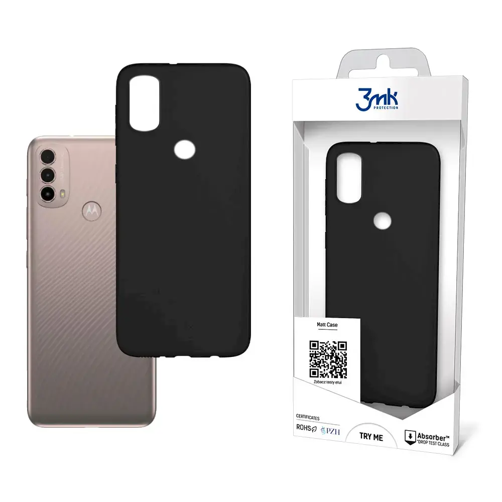 Motorola Moto E40 - 3mk Matt Case black