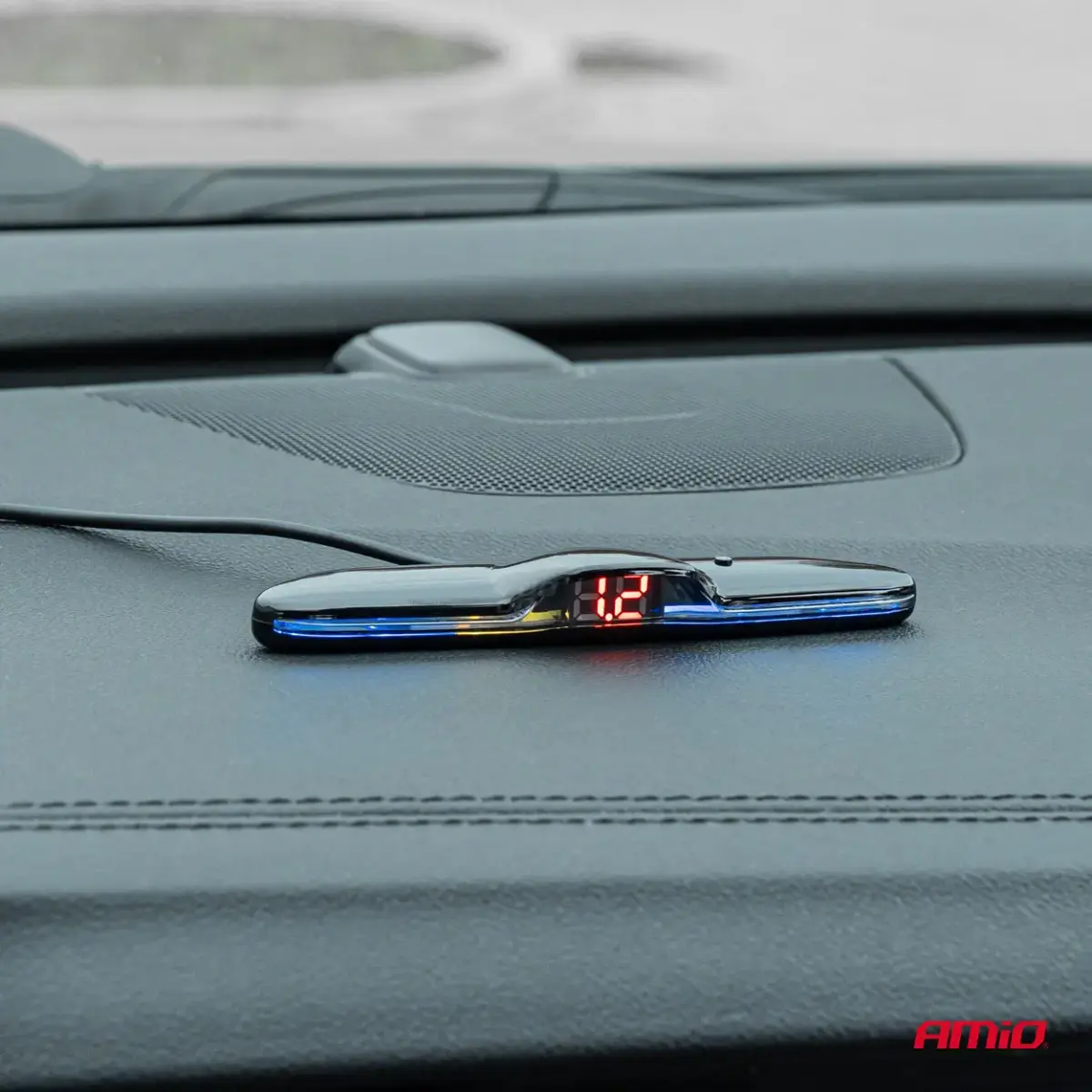 Parking assistant system MAX LED 4 sensor silver