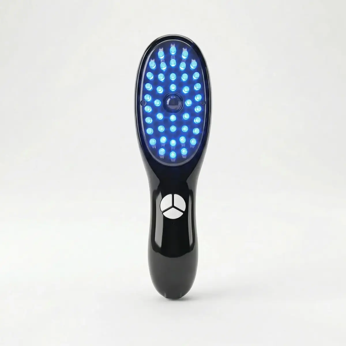 Marielle head massage brush with steam and light function MSMPS black