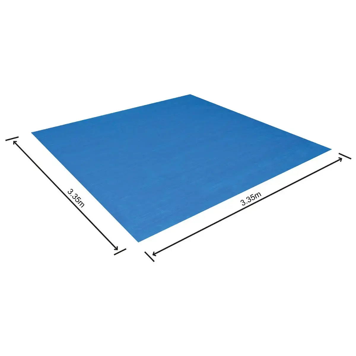 Paklājs baseina 3.35m x 3.35m