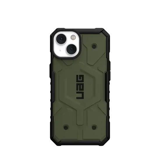 UAG Pathfinder - protective case for iPhone 14 Plus compatible with MagSafe (olive)