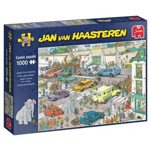 Jumbo Jan van Haasteren Jumbo geht einkaufen 1000 Teile Puzzle (20028)