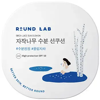 ROUND LAB Birch Juice Moisturizing Sun Cushion 15.0g
