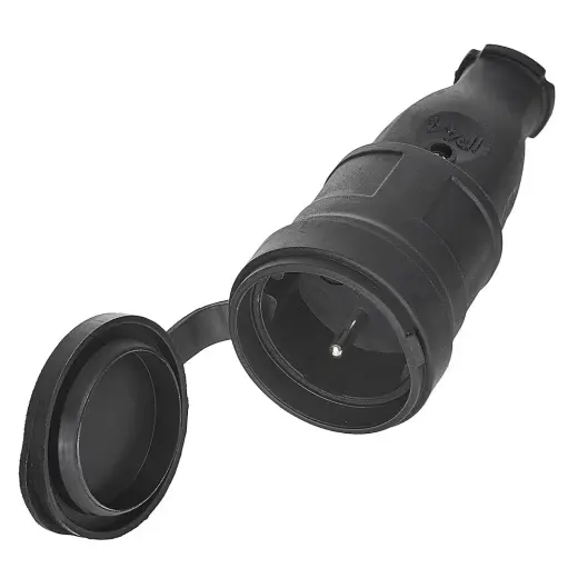 16A IP44 kummist pistikupesa