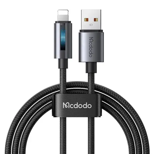 Mcdodo CA-5660 data transfer and charging cable | USB-A to Lightning | 15W | 1.2m | black