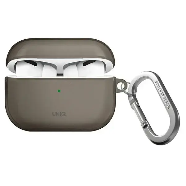 UNIQ Glase Case AirPods Pro 2 gen glossy smoke