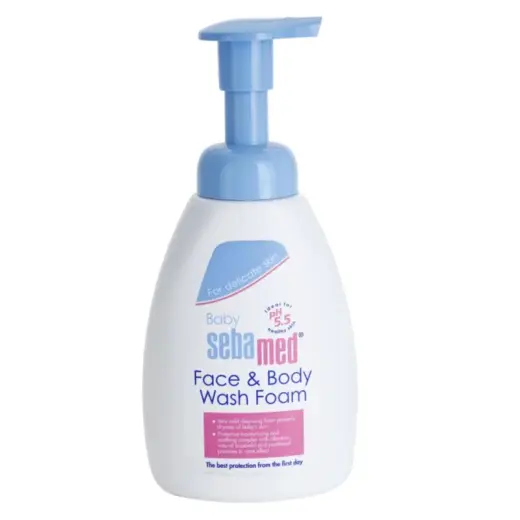 Sebamed Baby Wash Extra Gentle Cleansing Emulsion for Body and Hair 400 Ml