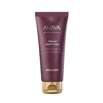 "Vivid Burgundy Hand Cream - Mineral hand cream"