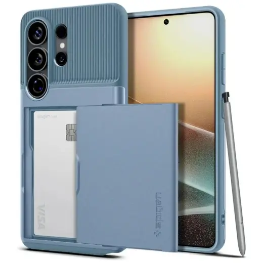 Spigen Slim Armor CS telefoni ümbris Samsung Galaxy S26 Ultra (S948) sinine
