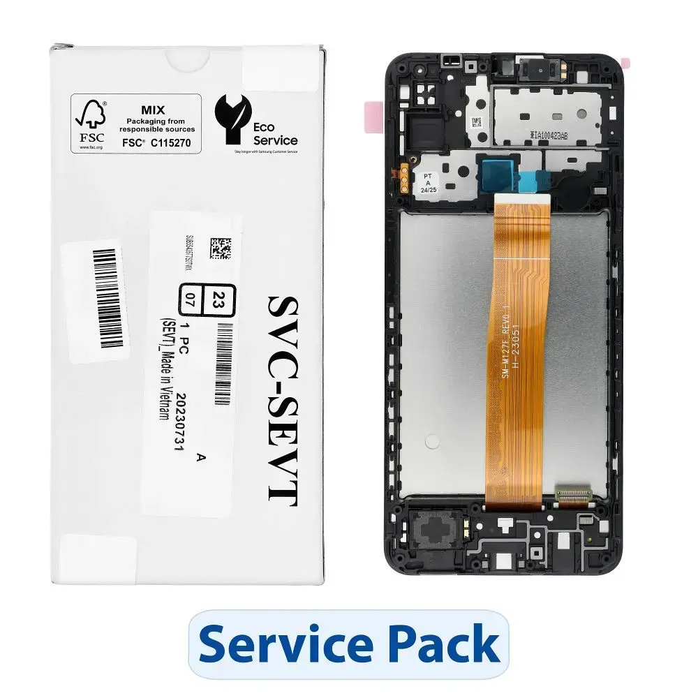 ServicePack LCD Display SAMSUNG M12 M127F GH82-25042A