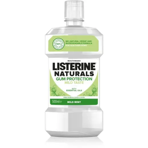 Listerine Naturals Gum Protection Mouthwash 500 Ml