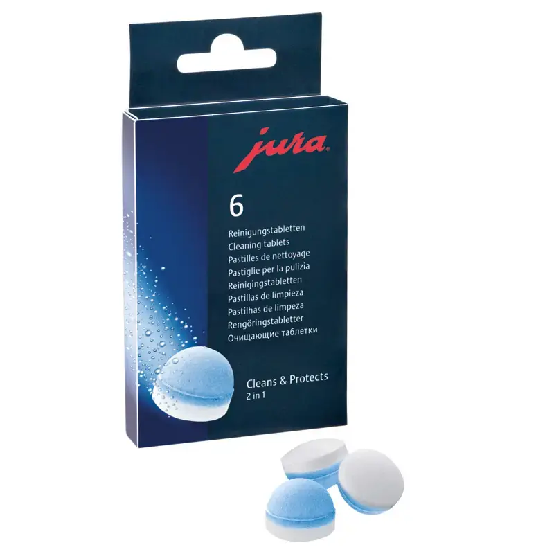 JURA 2 in 1 cleaning tablets
