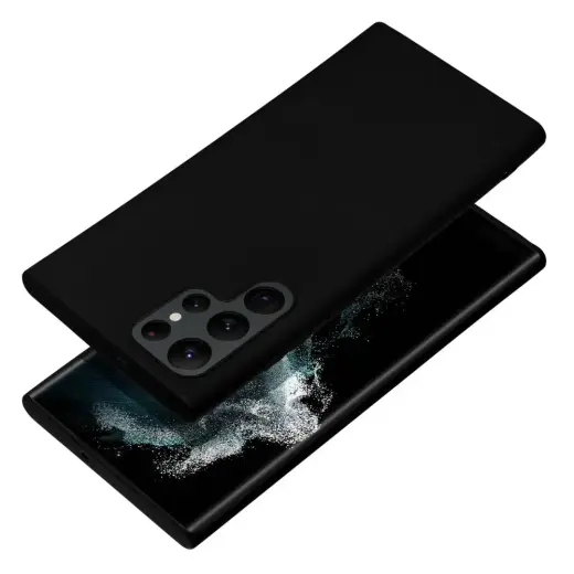 Soft telefono dėklas Samsung Galaxy A16 4G (A165) | A16 5G (A166) juodas