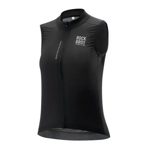 Rockbros TLMJ003 ROAD TO SKY Women's Lightweight Breathable Cycling Vest L - Black