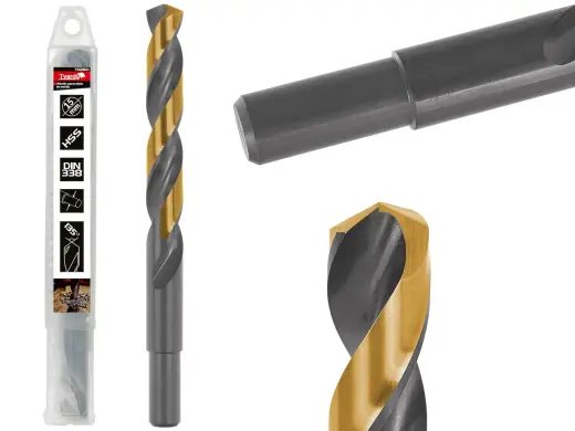 Vītņurbis metālam HSS 15.00mm melns un zelts