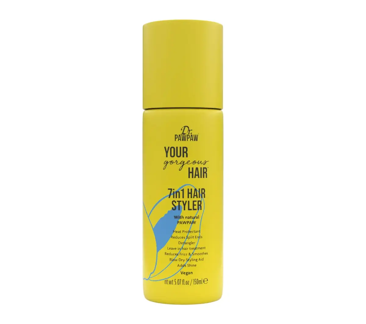 Dr. PAWPAW , Your Gorgeous Hair 7 In 1, Hair Spray, Anti-Frizz AND Heat Protection, 150 ml